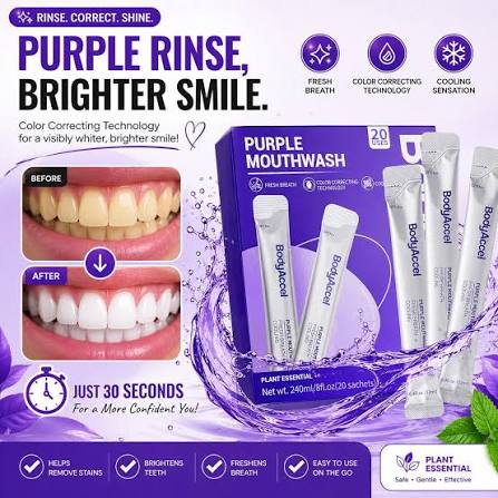 VividSmile™ Purple Mouthwash